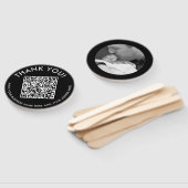 Moderner Dank für die Schwarz-weiße Prüfung des QR Fächer (Non-assembled)