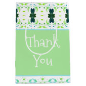 Moderner Dank für Ihr Anliegen Mittlere Geschenktüte (Vorderseite)