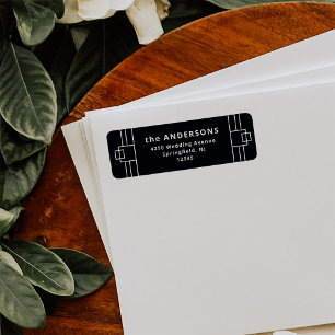 Moderner Deko   Elegant Onyx Black and White