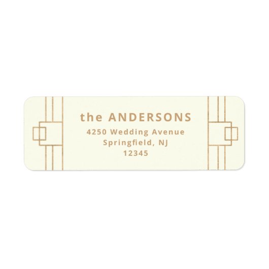 Moderner Deko | Elfenbeinküste und Imitate Gold Rü (Vorne)