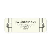 Moderner Deko | Elfenbeinküste und Schwarze Rückse (Vorne)