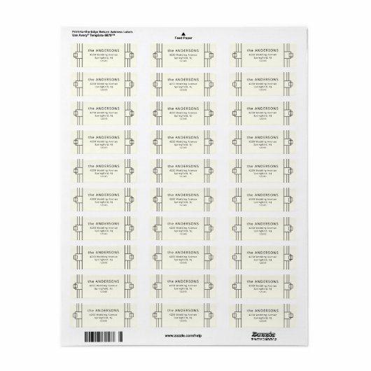 Moderner Deko | Elfenbeinküste und Schwarze Rückse (Vorne)