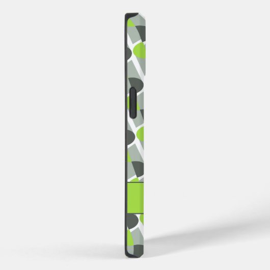 Moderner Deko inspirierte hellgrün Case-Mate iPhone Hülle (Rückseite / Rechts)