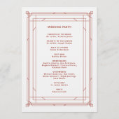 Moderner Deko | Leichte Silberne, weiße und rote H Programm (Rückseite)