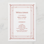 Moderner Deko | Leichte Silberne, weiße und rote H Programm (Vorderseite)