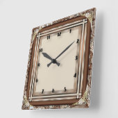 Moderner Deko Quadratische Wanduhr (Winkel)