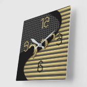 Moderner Deko Quadratische Wanduhr (Winkel)