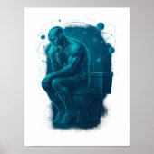 Moderner Denker Poster (Vorne)