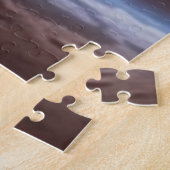 Moderner digitaler Astronautenraum Puzzle (Seite)