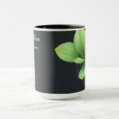 Moderner Digitaler Haiku Minimalistischer Dichter Tasse (Zentrum)