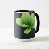 Moderner Digitaler Haiku Minimalistischer Dichter Tasse (VorderseiteRechts)