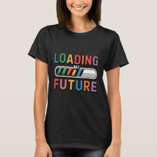 Moderner digitaler Lebensstil Lustige Zitate Kinde T-Shirt