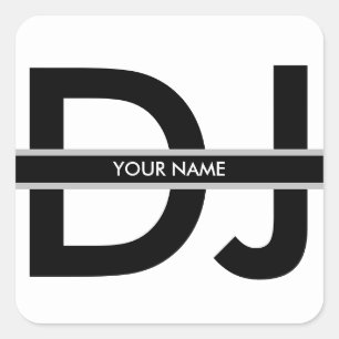 Moderner DJ Sticker