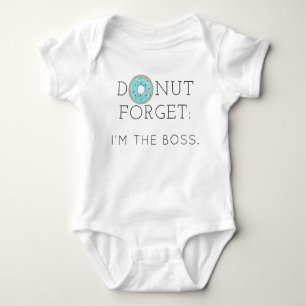 Moderner Donut Vergessen Baby Bodysuit aus einer H Baby Strampler
