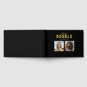 Moderner Doppel-Abschluss Gästebuch (Voll)