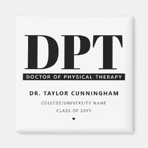 Moderner DPT Arzt für Physikalische Therapie Absch Magnet