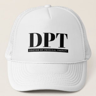 Moderner DPT Arzt für Physikalische Therapie Truckerkappe