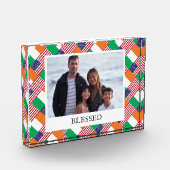 Moderner DUAL IRISH AMERICAN Foto Block (Links)