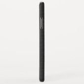 Moderner dunkelgrau gebürsteter Aluminium-Hintergr Case-Mate iPhone Hülle (Hinten/Rechts)