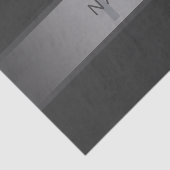 Moderner dunkelgrauer Gradient Name oder Firmennam Seidenpapier (Ausschnitt)