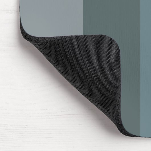 Moderner dunkelgrüner Farbblock Mousepad (Ecke)