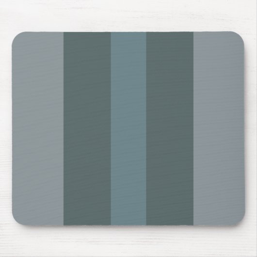 Moderner dunkelgrüner Farbblock Mousepad (Vorne)