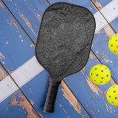 Moderner dunkler Granitstein Pickleball Schläger
