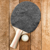 Moderner dunkler Granitstein Tischtennis Schläger