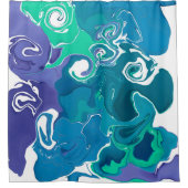 Moderner Duschvorhang (Vorderseite)