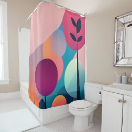 Moderner Duschvorhang aus dem Mittelalter