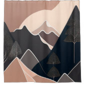 Moderner Duschvorhang aus dem Mittelalter (Vorderseite)