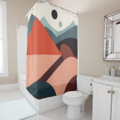 Moderner Duschvorhang aus dem Mittelalter - Aufzug (Beispiel)