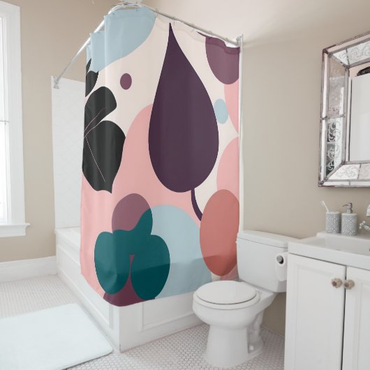 Moderner Duschvorhang aus dem Mittelalter - Aufzug (Beispiel)