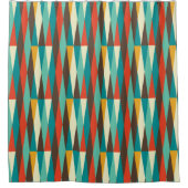 Moderner Duschvorhang aus dem Mittelalter, Diamant (Vorderseite)