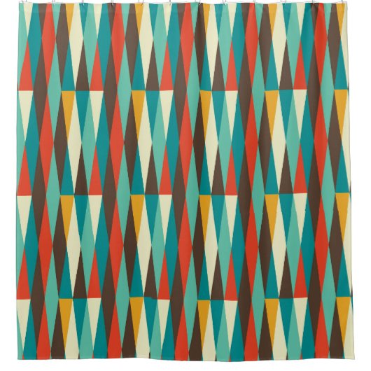 Moderner Duschvorhang aus dem Mittelalter, Diamant (Vorderseite)