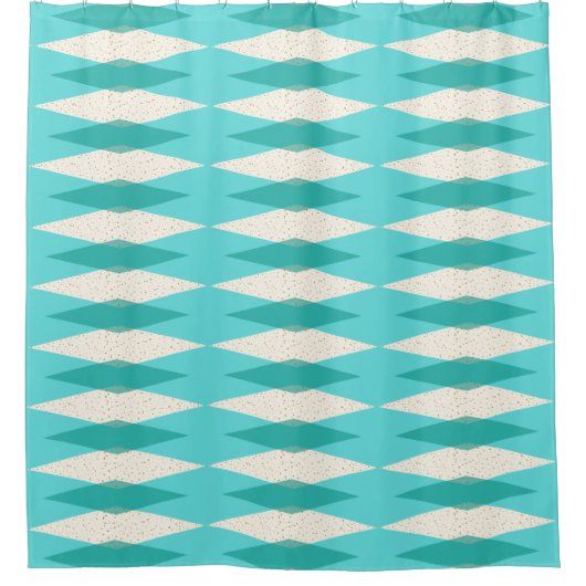 Moderner Duschvorhang aus dem Mittelalter - Modern (Vorderseite)