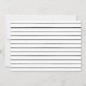 Moderner Edge White Foto Abschluss Ankündigung (Rückseite)