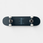 Moderner editierbarer Name Skateboard (Horizontal)