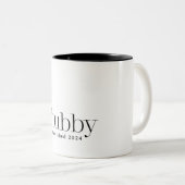 Moderner Ehemann Zweifarbige Tasse (VorderseiteRechts)