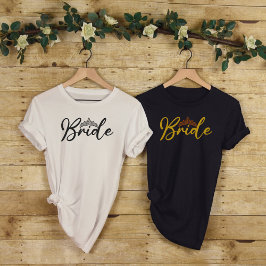 Moderner, einfach bearbeitbarer Junggeselinnen-Abs T-Shirt