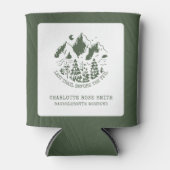 Moderner einfacher Camping Weekend Junggeselinnen- Dosenkühler (Vorderseite)