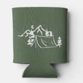 Moderner einfacher Camping Weekend Junggeselinnen- Dosenkühler (Rückseite)