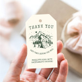 Moderner einfacher Camping Weekend Junggeselinnen- Geschenkanhänger