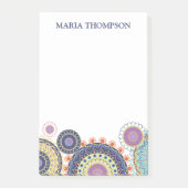 Moderner einfacher Chic Stilvoll Minimalistisch Post-it Klebezettel (Vorderseite)