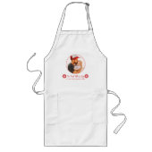 Moderner einfacher Cooler Papa Erster Vatertag Lange Schürze (Vorne)