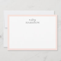 Moderner einfacher Handschriftenname Blindfarben R