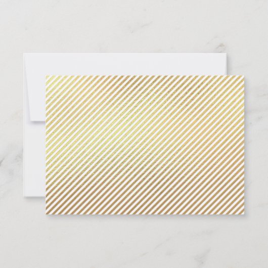 Moderner, einfacher Minimalistischer Abschluss der Dankeskarte (Rückseite)