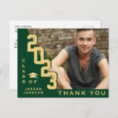 Moderner einfacher Minimalistischer Abschluss Viel Postkarte (Vorne/Hinten)