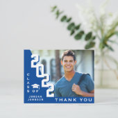 Moderner einfacher Minimalistischer Abschluss Viel Postkarte (Stehend Vorderseite)