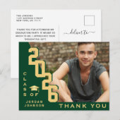 Moderner einfacher Minimalistischer Abschluss Viel Postkarte (Vorne/Hinten)